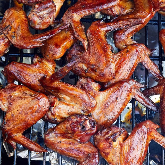 7 Pc BBQ Wings Dinner.