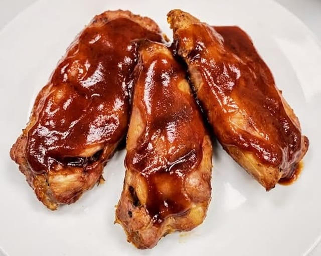 BBQ Turkey Rib Dinner.